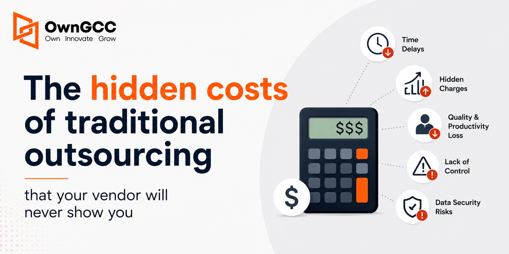 The hidden costs of traditional outsourcing that your vendor will never show you